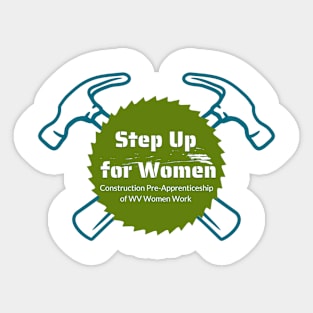 Step Up for Women Sticker